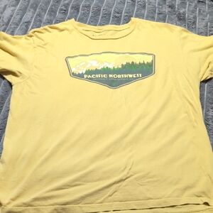 Columbia Soft Yellow Tee